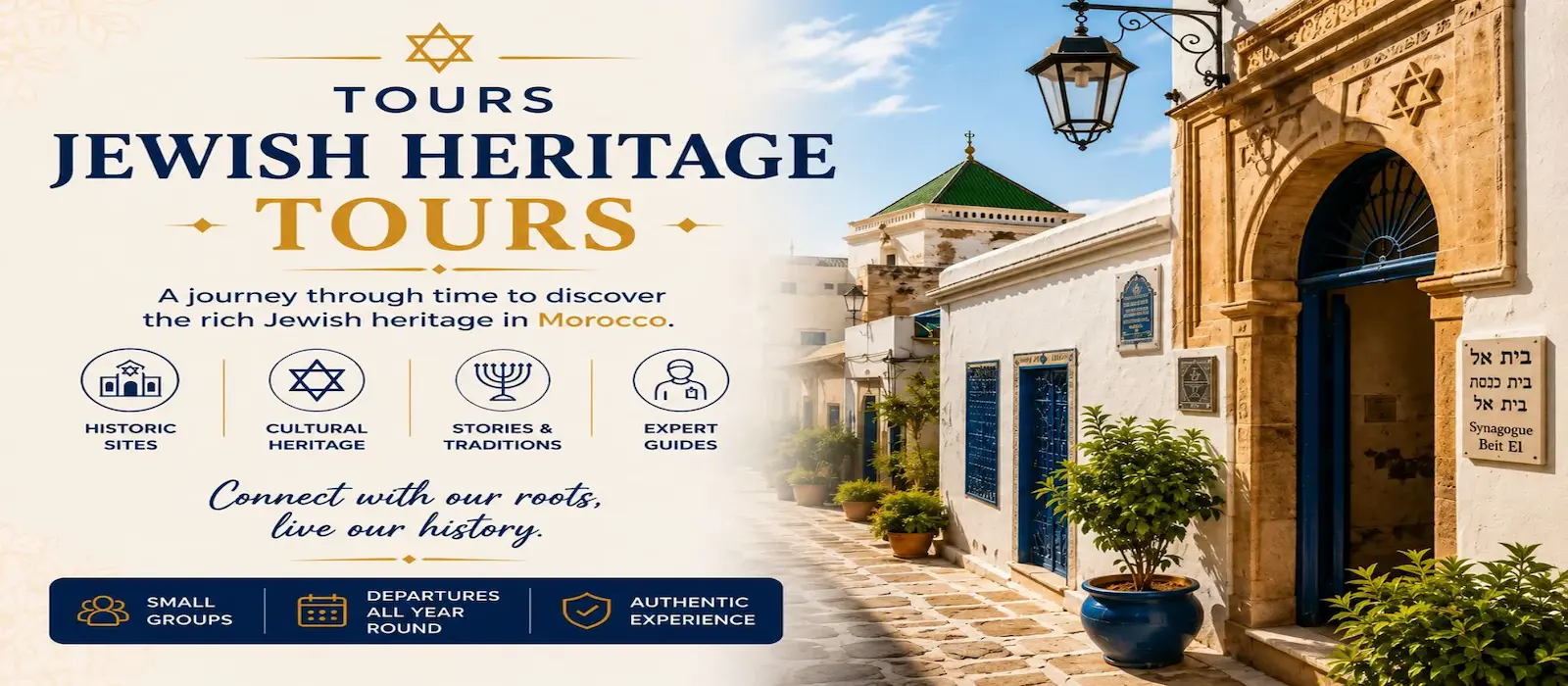 Jewish Heritage Tours Jewish heritage tours in Morocco with historic synagogue and cultural sites